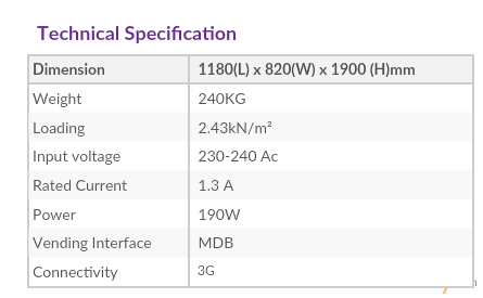Technical Specs